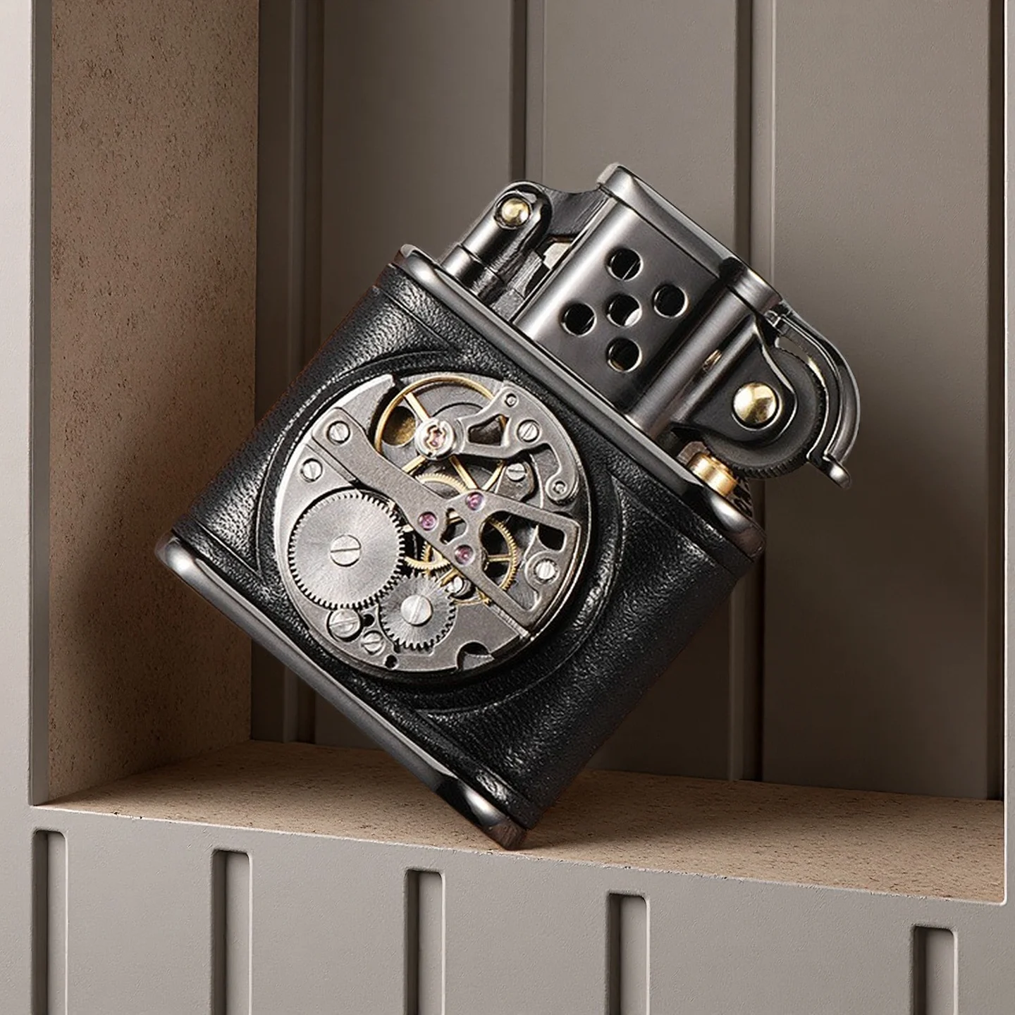 

ZORRO Portable Mini Metal Lighter Integrated Movement Retro Grinding Wheel Ignition Creative Men's High-end Exquisite Gift