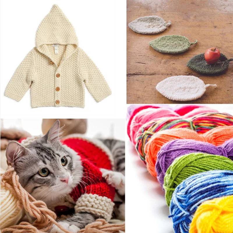 40g الكرة من الغزل لينة 4-حبلا الحليب القطن الكروشيه الحياكة DIY بها بنفسك قبعة وشاح الحرف اليدوية النسيج