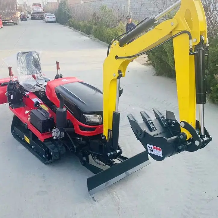 

Customized 25HP Diesel Cultivator Crawler Rotary Tiller Paddy Dry Land Farming Machine