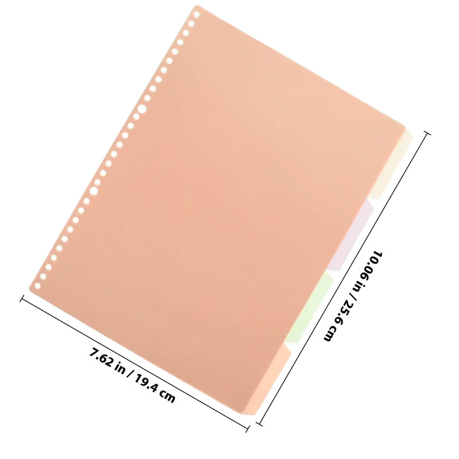10Pcs Binder Dividers Writable Tabs Index Classified Labels for Notebooks Files Planners Paper Binder Dividers