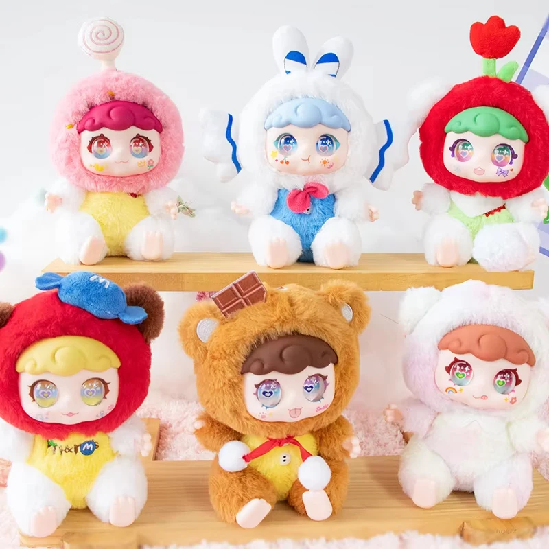 

Серия Candy Dream, слепая коробка, модные милые плюшевые игрушки, украшения для девочек, забавный подарок для ребенка, загадочные украшения для декора комнаты