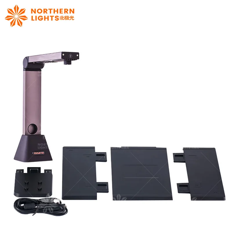 High Resolution 18MP High Speed A4 OCR Image/Document Scanner For Interactive Projector