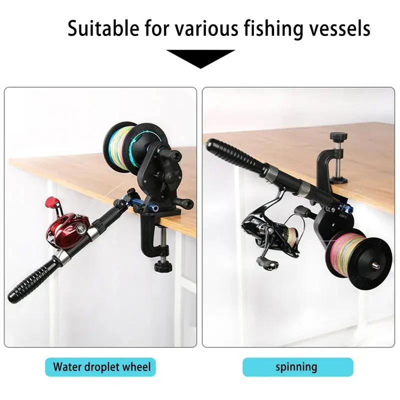 Fishing Lines Spooler Lines Spooler For Fishing Reels Compact Fishing Lines Spooling Tool Fishing Lines Spooler Reel Winder No