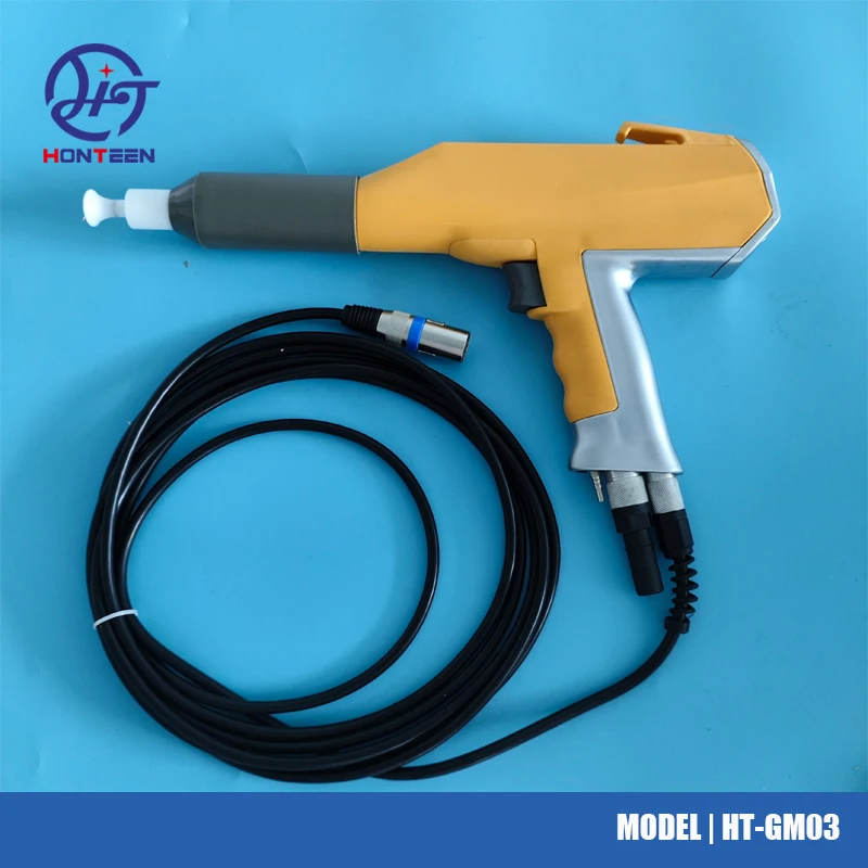 HT-GM03 Powder Coating Spray Gun For WX918 Or WX301 Powder Painting Control Generator Unit