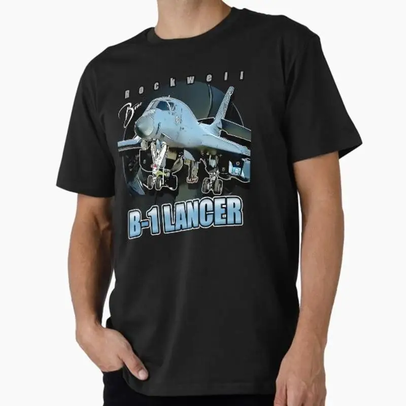 Rockwell B1 Lancer USAF supersónico Heavy er camiseta hecha EE. UU. AUS M 2XL