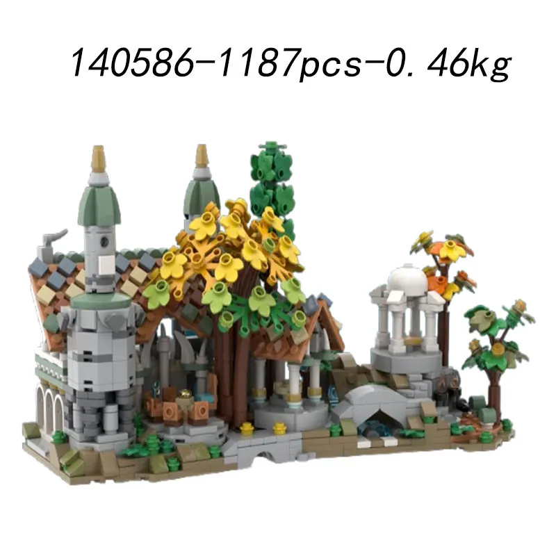 التخليص تجميع الجسيمات الصغيرة اللبنات MOC-140586 العمارة في العصور الوسطى 130261 حديقة الأراضي الزراعية 232106 مجموعة الكنيسة