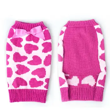 10 best sales Áo len hình trái tim cho chó - №6