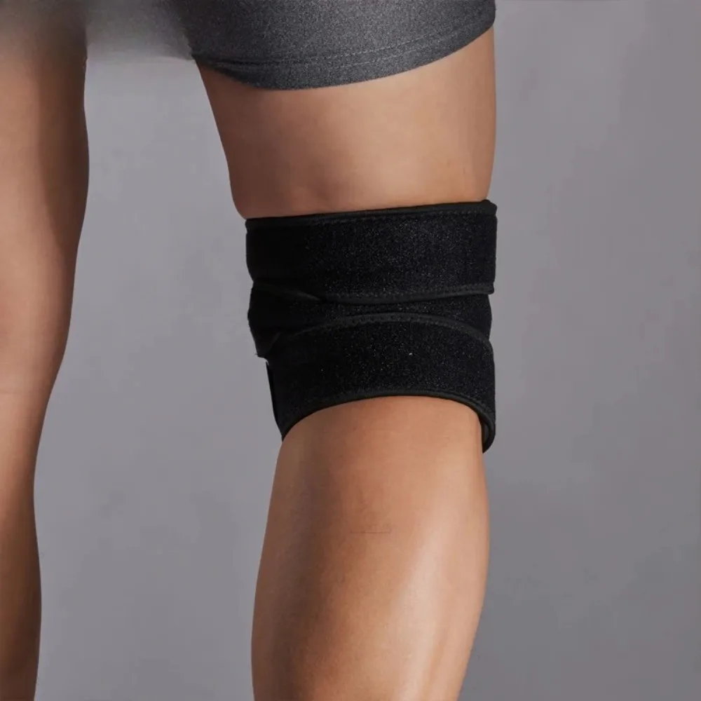 Protetor de Joelho Ajustável Microelástico Respirável com Suporte para Patela e Articulações para Menisco e Ligamentos - 1 Unidade