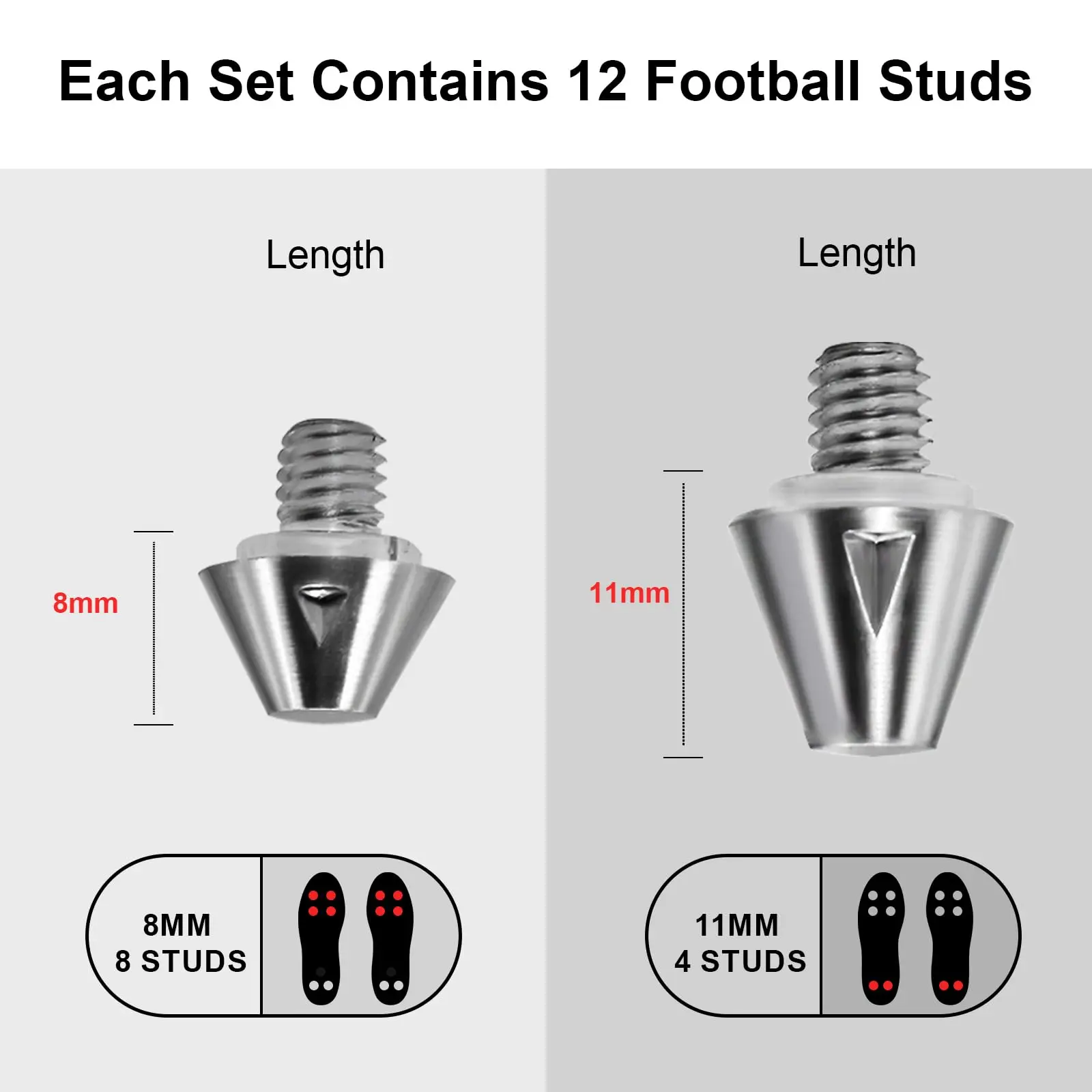 Durable Football Shoes With Studs And Spikes Rugby Players Seeking Stability On Field Stable Boot Made Of Aluminum Alloy