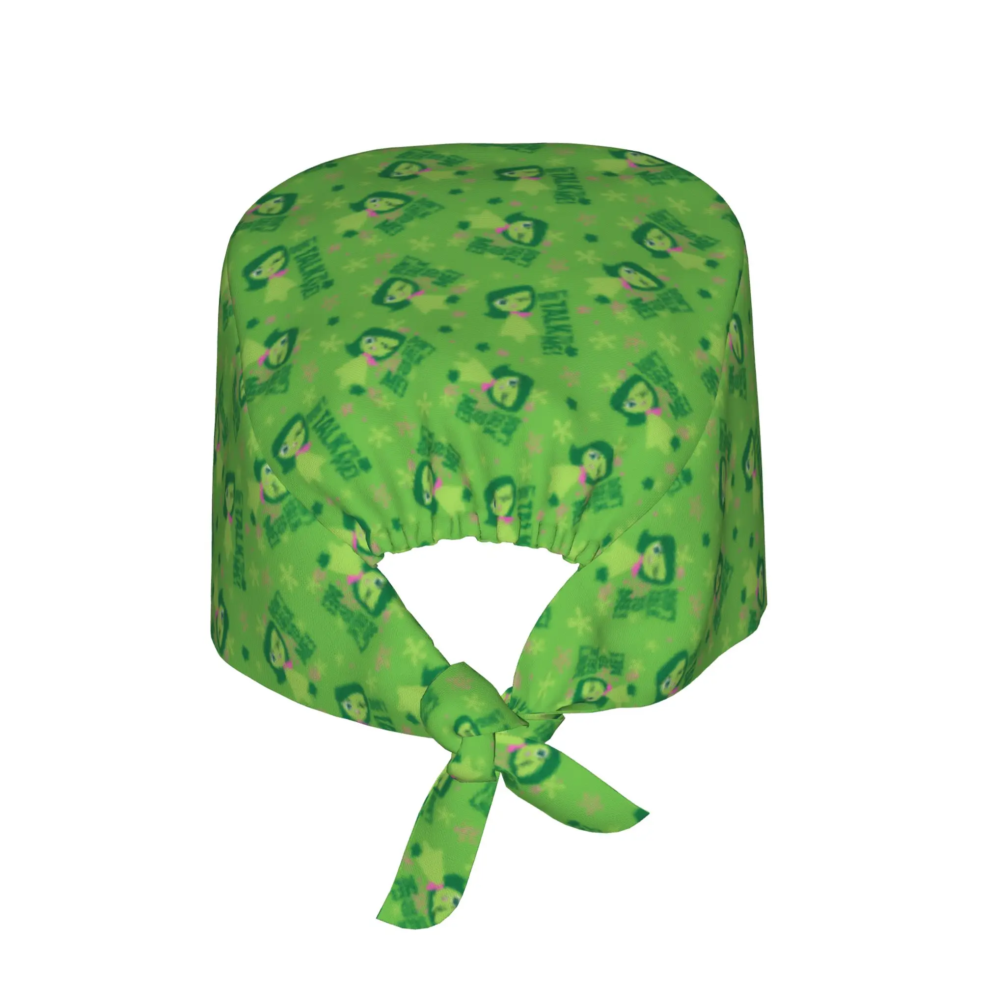 Custom Insides Anime Outes Cleaning Working Cap Cool Men Women Cartoon Scrub Cap Surgicals Hat Nurse Scrubs Hat Nurse
