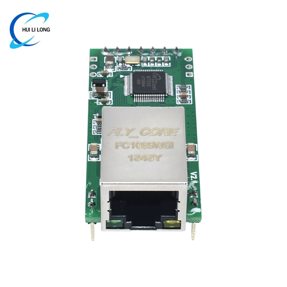 Fs100p USR-TCP232-T2 minúsculo módulo conversor ethernet serial uart ttl para ethernet módulo tcp suporte dhc e dns