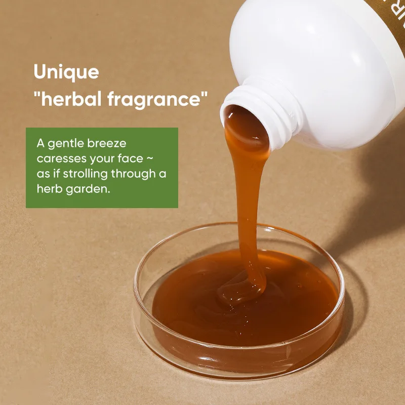 Shampoo gegen Haarausfall, reich an verschiedenen Pflanzenextrakten zur Förderung des Haarwachstums, voluminös, feuchtigkeitsspendend, alle Haartypen