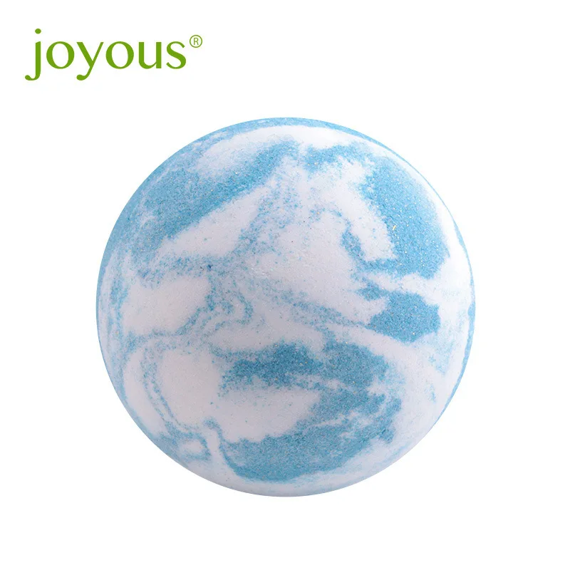 Blue Sky Mint Scent Essential Oil Bath Ball 100g Moisturizing And Hydrating Bubble Bath for Relaxing And Refreshing Bath Time
