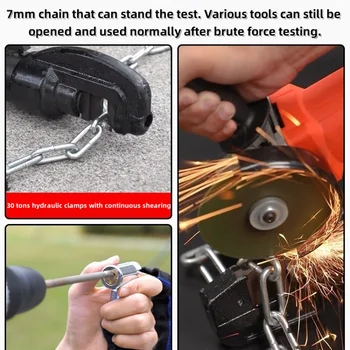 10 best sales बाइक चेन लॉक - №6