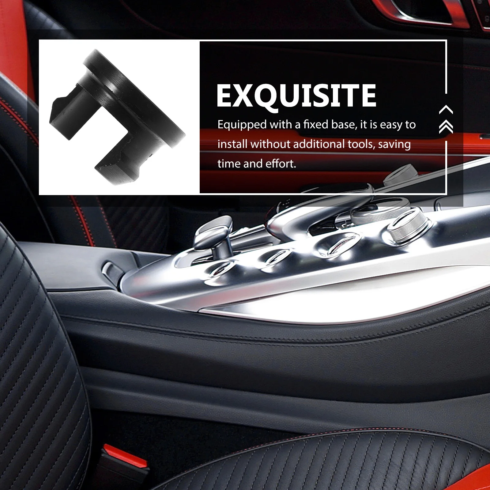 

Universal Car Shift Boot Collar Pdg-14 Durable Shift Knob Boot Retainer Fixed Shifter Adapter Upgrade Driving