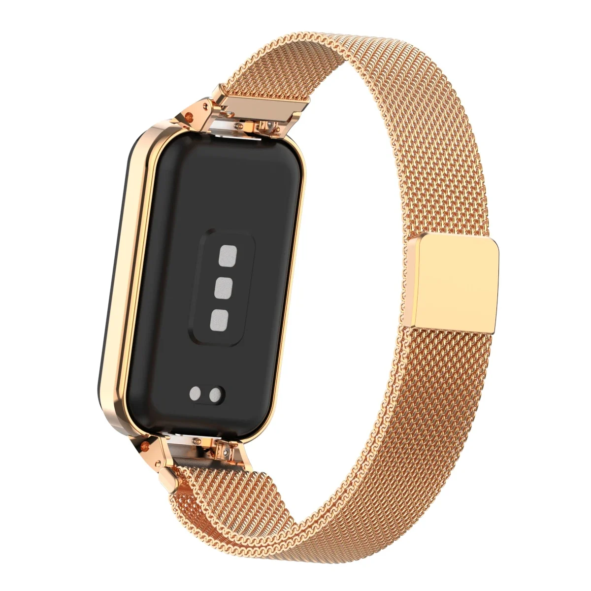 Milanese Suitable for Redmi Band 2 strap, Milan magnetic strap, Metal Protection Case for Redmi Band 2 replacement strap