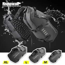Rhinowalk Motorcycle Saddlebag Waterproof For most without side racks Off-road Sport Bike Fit BMW Honda Kawasaki Yamaha Benelli