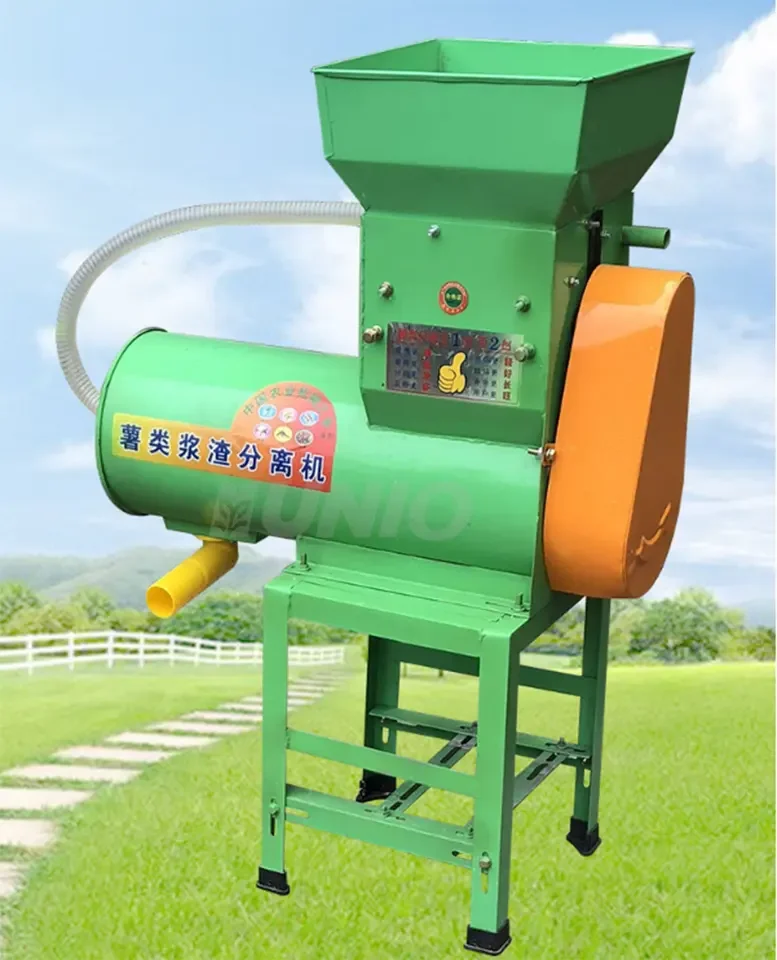 Mesin Pemisah Berkualitas Tinggi untuk Pengolahan Tepung Singkong, Penggiling dan Pembuat Bubur Ubi Jalar dan Akar Teratai