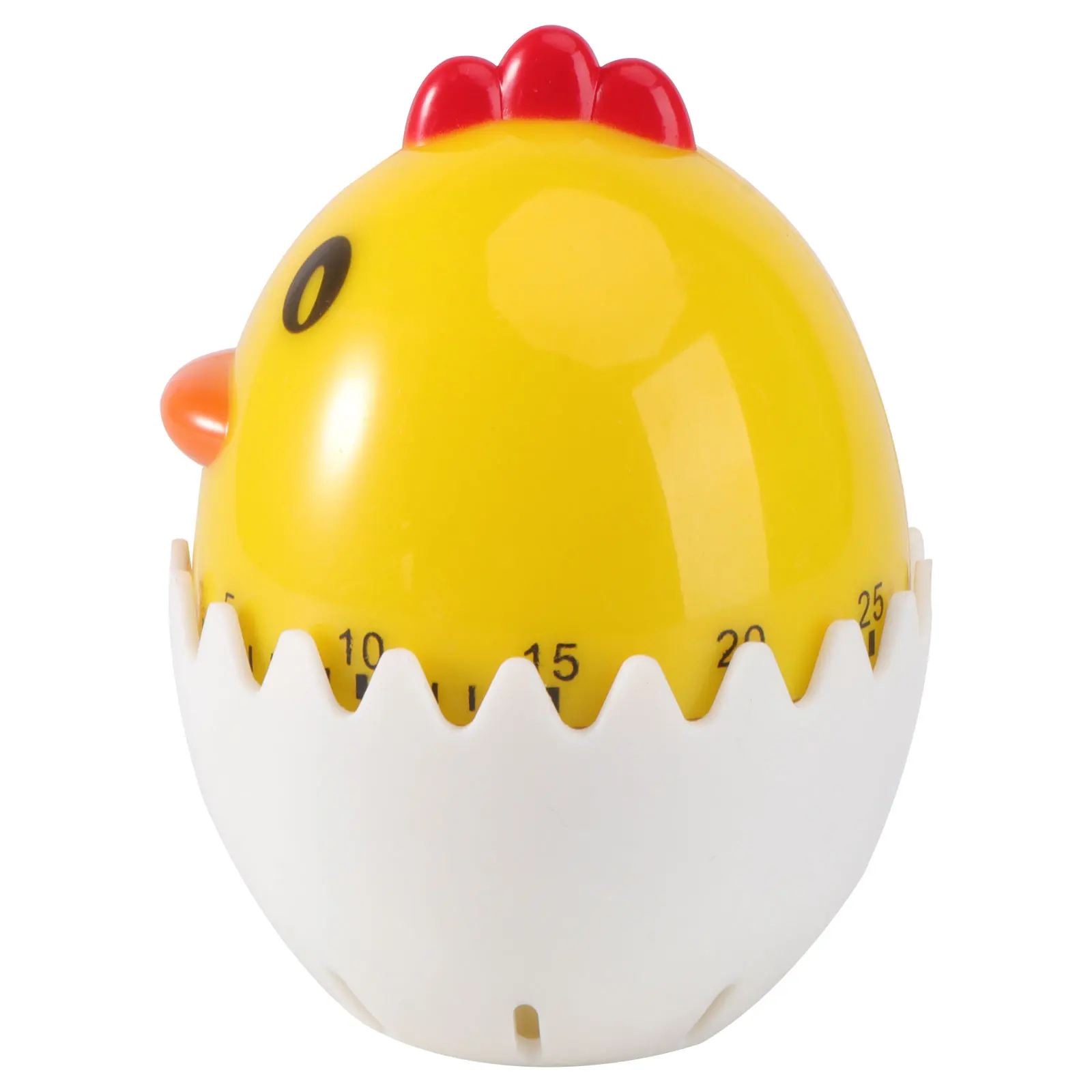 

1Pcs Mechanical Kitchen Timer Cartoon Eggshell Chicken Countdown Reminder Baking Cooking Timer Student Time Control