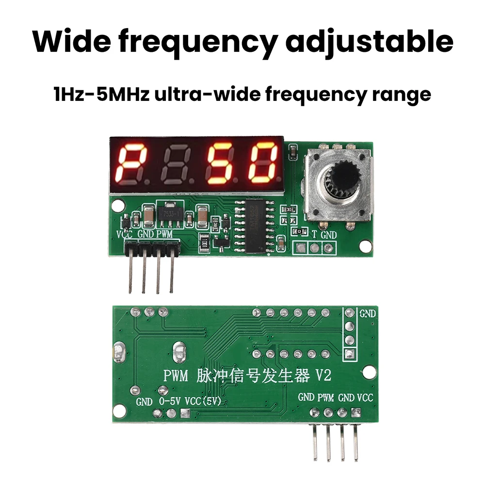 Signalgenerator PWM Pulsfrequenz Tastverhältnis Einstellbares Modul LCD-Anzeige 10Hz-150Khz 3,3V-30V PWM-Platinenmodul – Detail 9