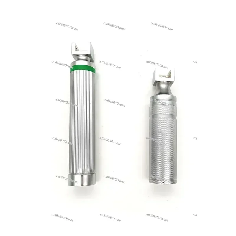 Animal Laryngoscope Throat Optical Fiber LED Light 12leaves 2handle Small Animal Anesthesia Laryngotracheal Intubation