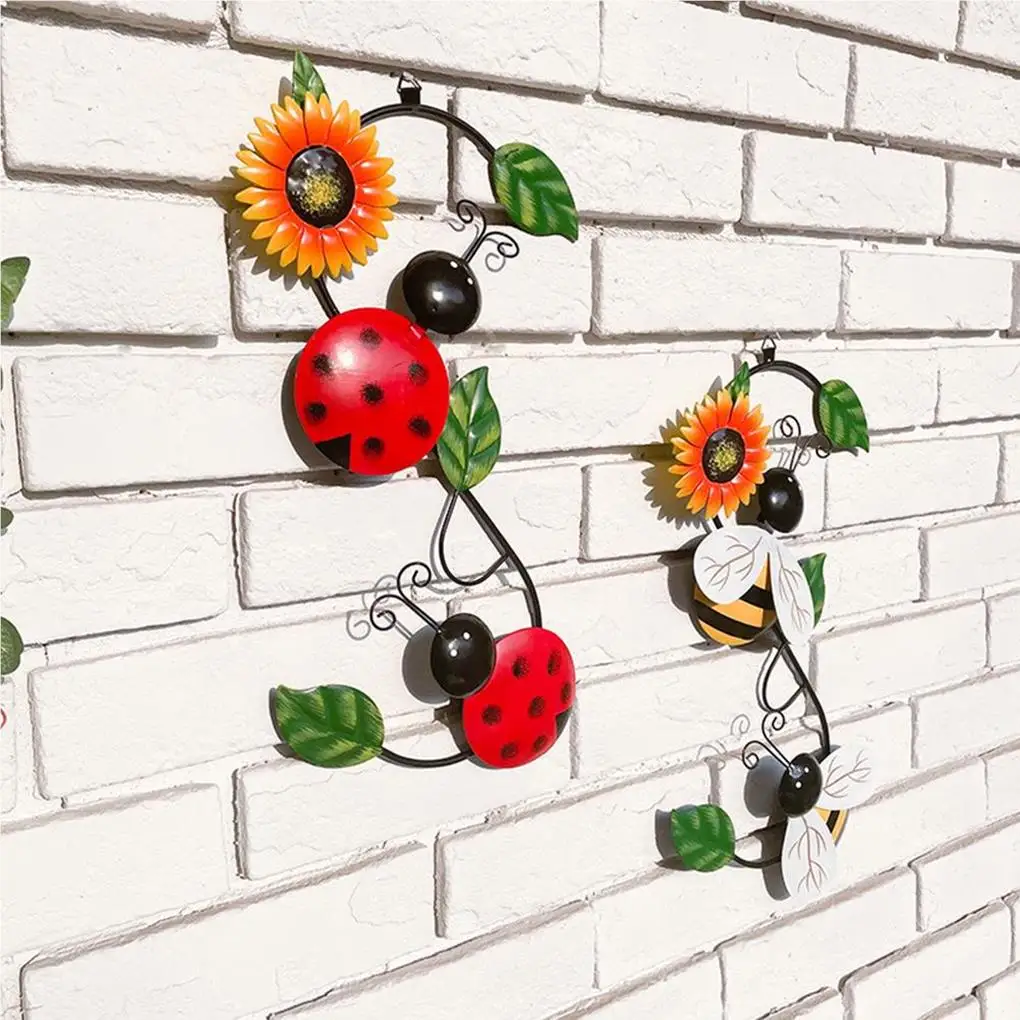 Metal Wall Art Decoration er Insect Hanging Decor Iron Craft Pendant