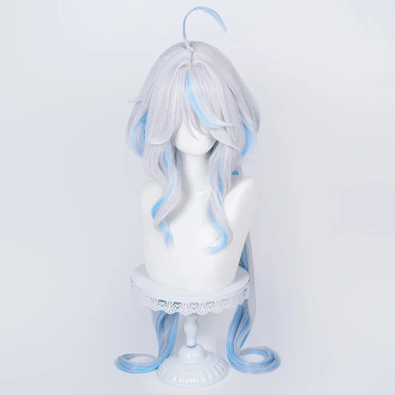 دي فونتين تأثيري Focalors طقم ملابس شعر مستعار بدلة جميلة فورينا قبعة المرأة الزي هالوين كوميك كونكس ؛ 8'm6 ،