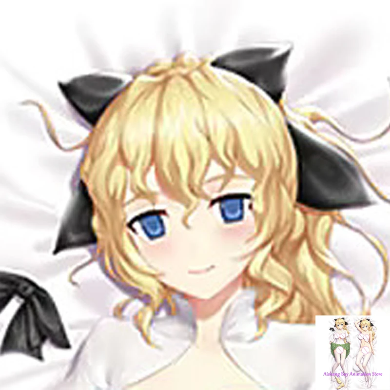 

Dakimakura Anime Pillow Cover Lilly Satou Double Sided Print Life-size Body Decoration