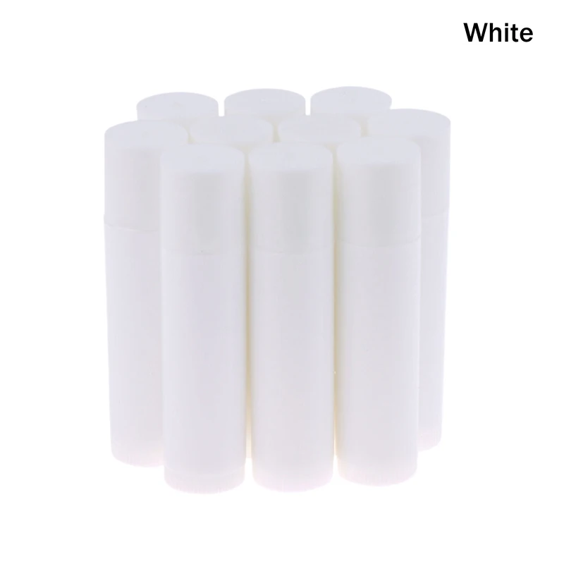 10 Stuks 5G Lege Lipgloss Buizen Lippenstift Potten Balsem Buis Cap Container Reizen Make-Up Tool Lippenbalsem cosmetische Containers