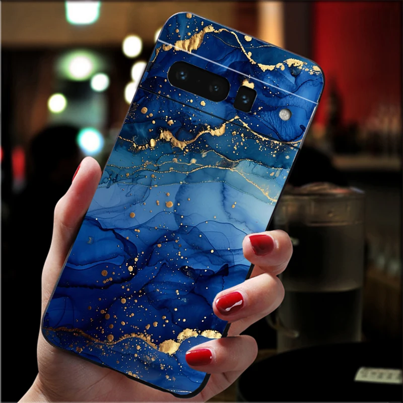 

Phone Case For Google Pixel 10 9 Pro XL 9A 8 7 6 Pro Pixel 8A 7A 6A Pixel 8 7 6 5 Marble Case