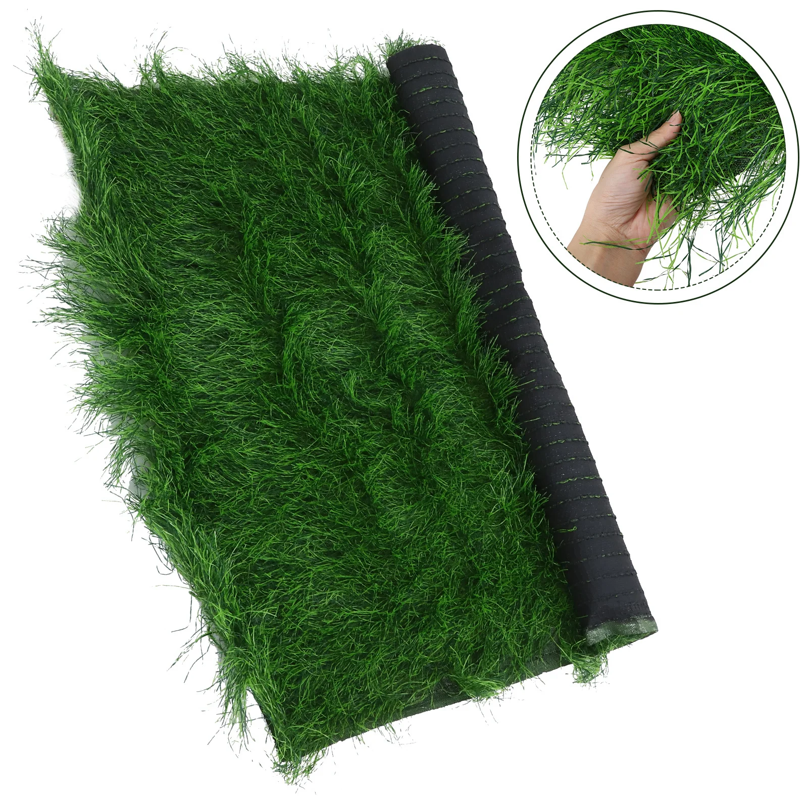 

Artificial Thatch Roofing Waterproof Pe Material Easy Diy Installation For Outdoor Garden Lawn Landscape Decorative Grass Turf