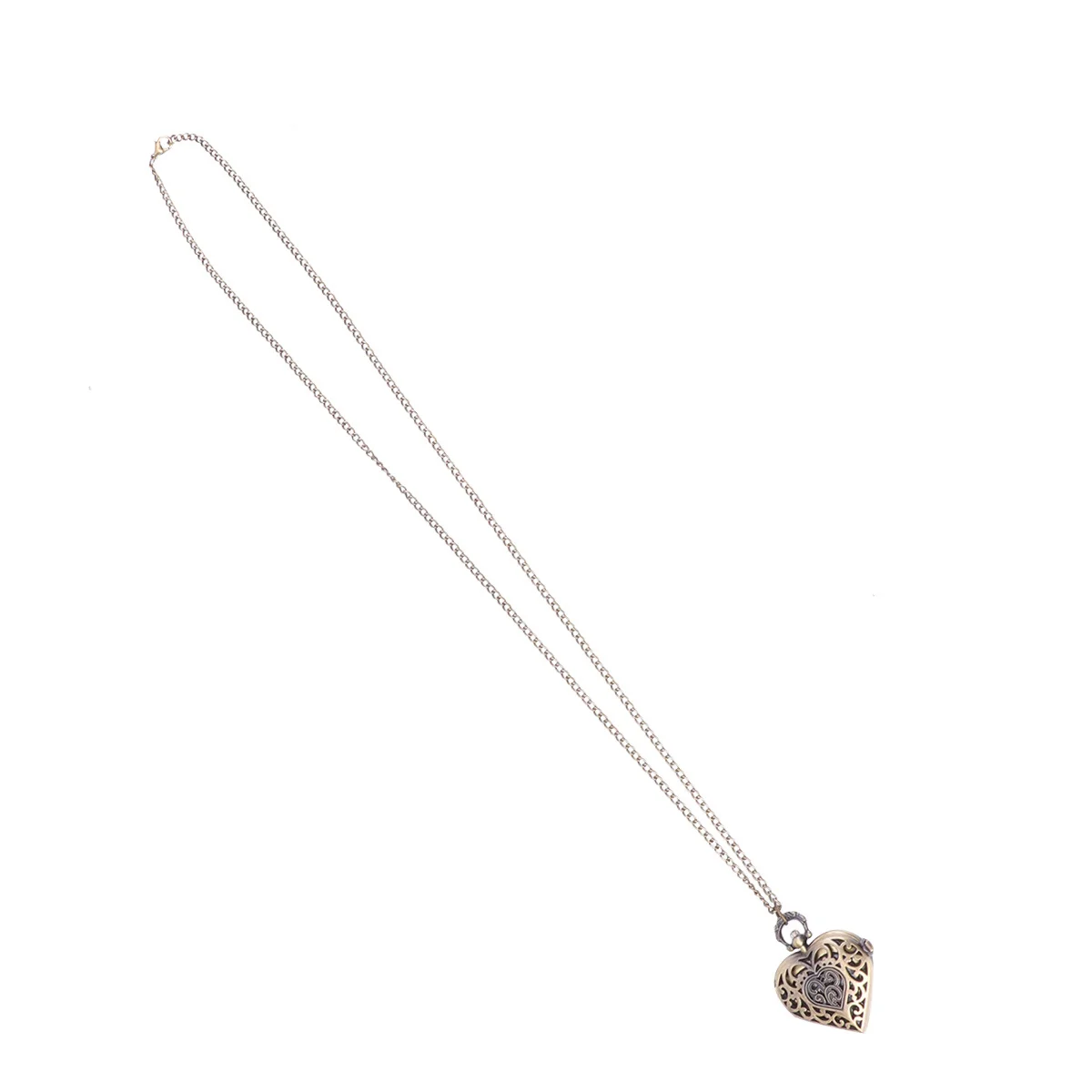 

1Pcs Retro Vintage Pocket Watch Hollow Heart Carving Compact Durable Lightweight Exquisite Quartz Gift Decoration