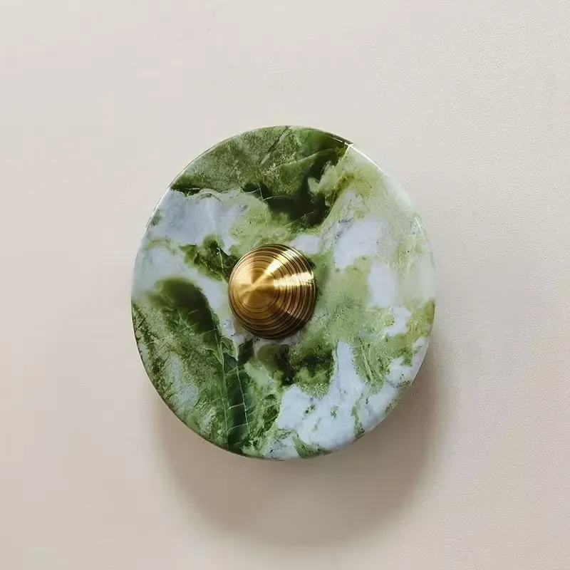 Minimalist Modern Marble Wall Lamp Designer Model Room Living Room Background Light Corridor Entrance