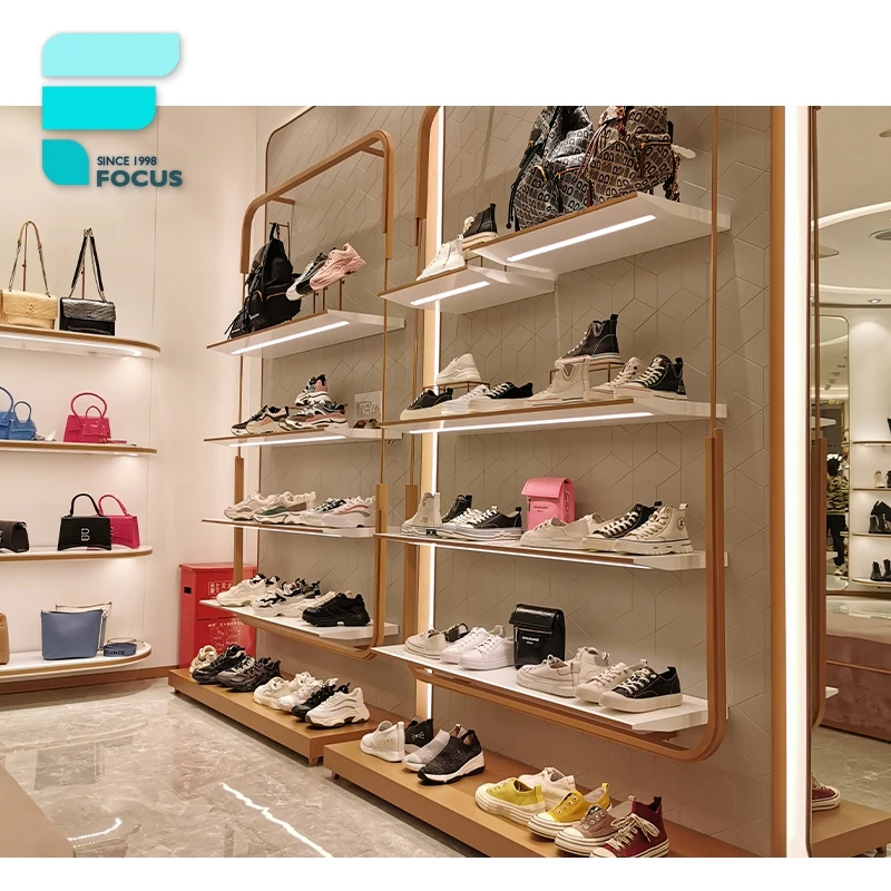 {Customized} Hot Selling Shoe Stores Shoes Shop Interior Design Shoe Stores Decorations