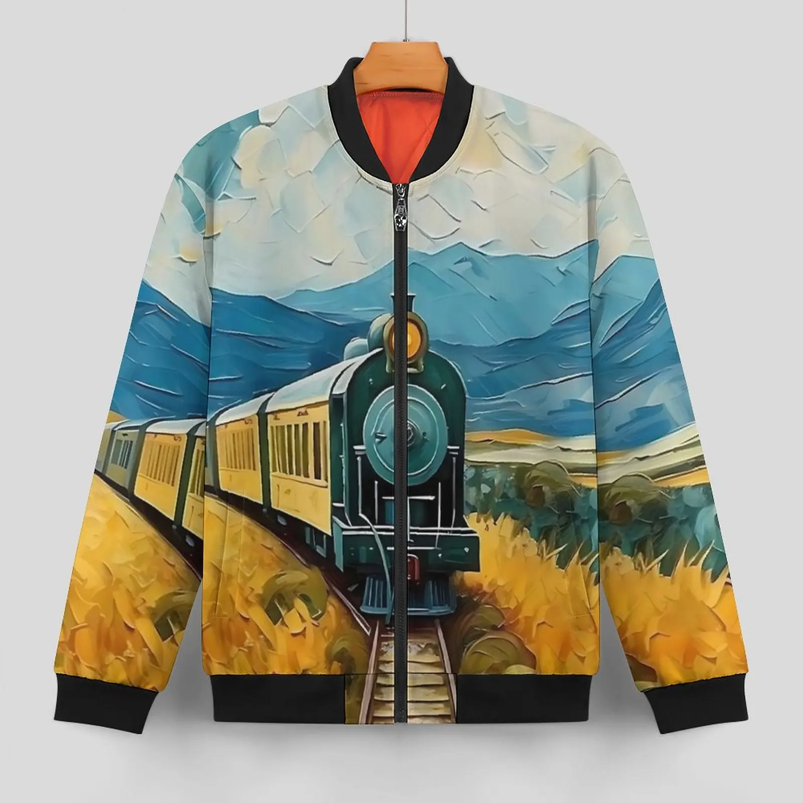 Van Gogh Painting Art Casual Jackets Men  Coats Autumn Trendy Jacket Hooded Graphic Outdoor Clothing 4XL 5XL 6XL