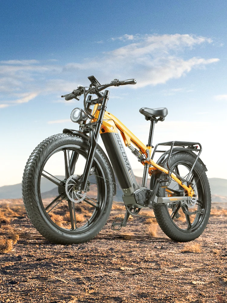 Elektrofahrrad für Erwachsene, 2000W Motor, Puluma Ph003, 48V20AH Batterie, 60 km/h Höchstgeschwindigkeit, 90 km Reichweite, 26 Zoll Reifen, Stoßdämpfer, Fatbike, Scheibenbremse, hydraulische Bremse,