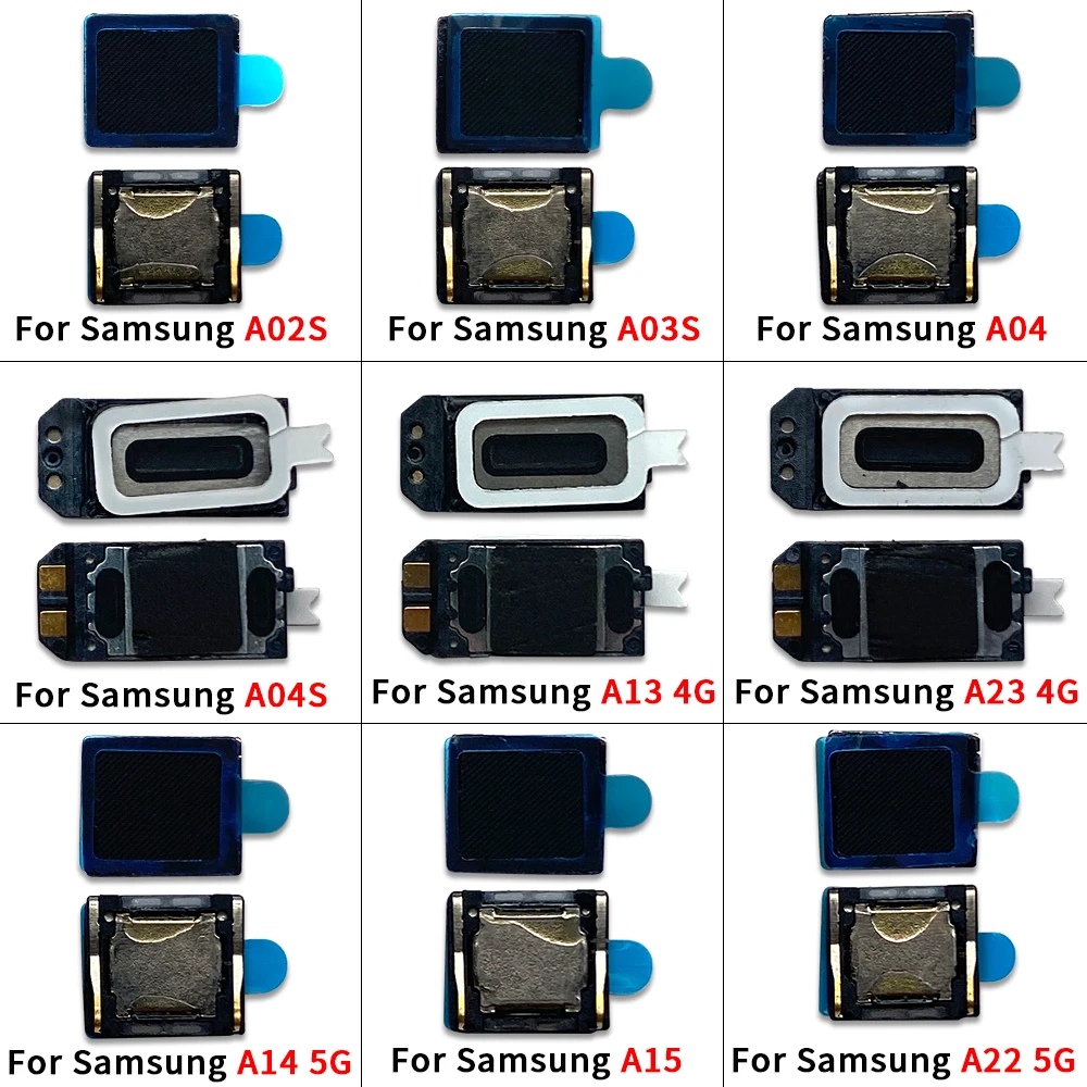 Receptor superior do fone de ouvido, alto-falante para Samsung A02S, A03S, A04, A04E, A04S, A13, 4G, A14, 5G, A15, A22, A23, A32, A51, A52S