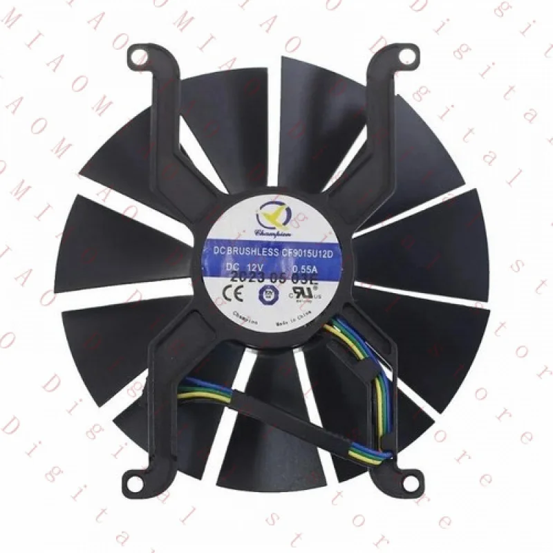 RT  CF9015U12D For Lenovo GeForce RTX 4060 ITX GPU Cooling Fan Replacement
