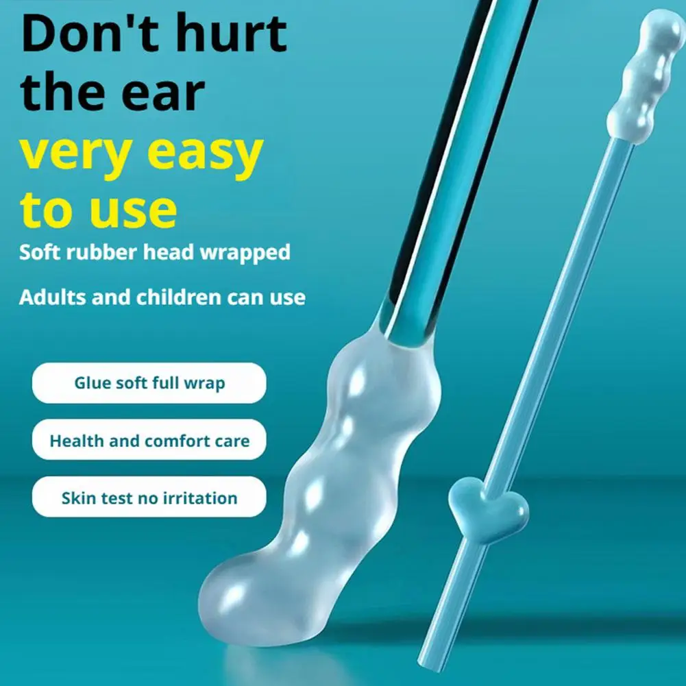 أعواد أذن لاصقة لمرة واحدة، هيكل خفيف الوزن، آمنة صحية، تمنع العدوى المتقاطعة، دعم لاصق قوي