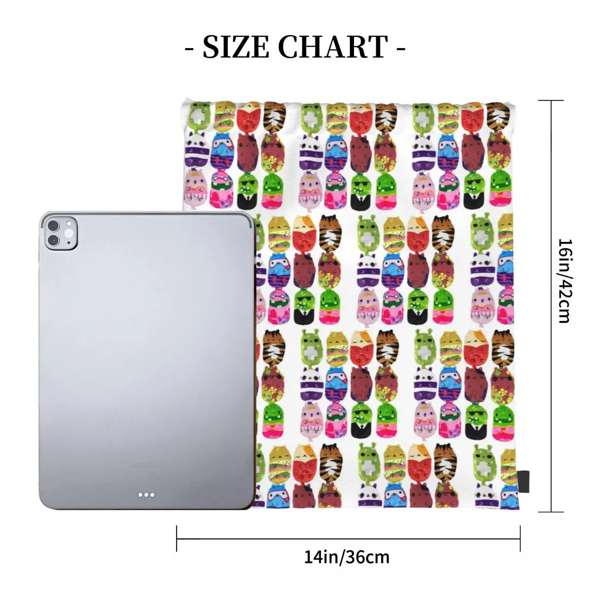 القطط مقابل المخللات 12 حزمة حقائب الظهر أزياء الرباط حزمة جيب حقيبة التخزين أكياس الكتب للمدرسة رجل امرأة