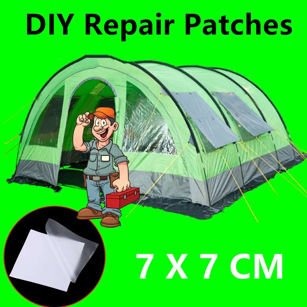 خيمة إصلاح أشرطة خيمة التصحيح التصحيح إصلاح الذاتي خيمة مقاوم للماء الهواء واقية DIY بها بنفسك مرنة غير مرئية سرادق الخيام
