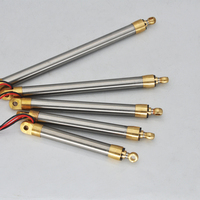 Metal Push Rod 35/55/70/90/120mm Stroke Electric Simulation Hydraulic Cylinder  for RC Car Excavator and Robot Model Toy Parts