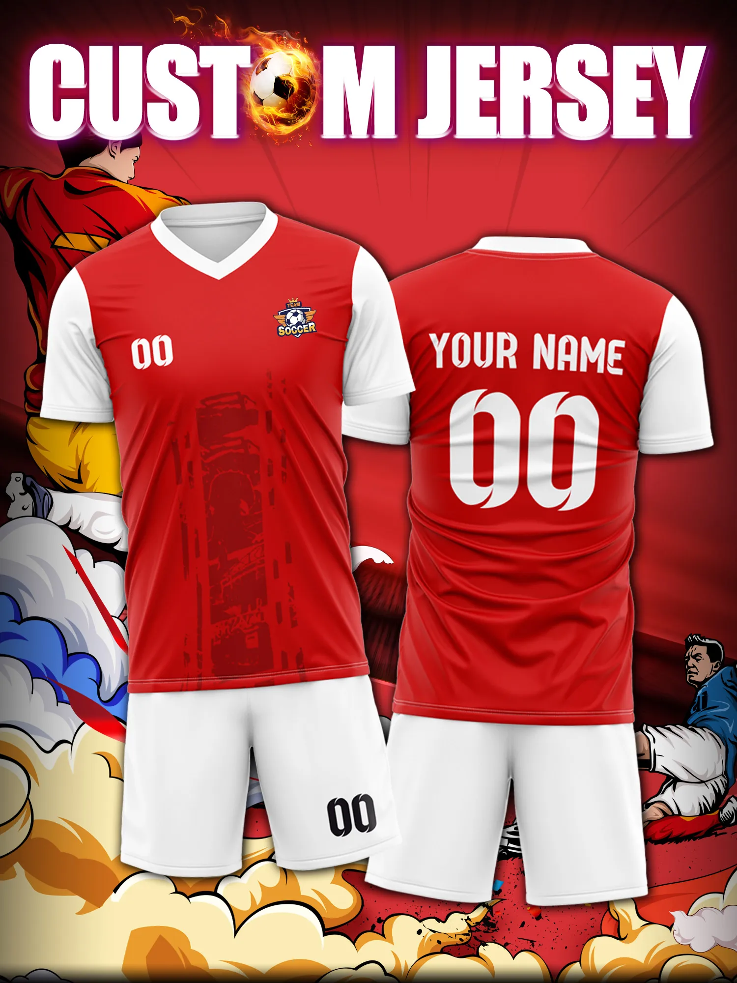 

Спортивные футболки с V-образным вырезом для мужчин и женщин 2026 года с индивидуальным именем и номером, быстросохнущие, модные, с технологией сублимации