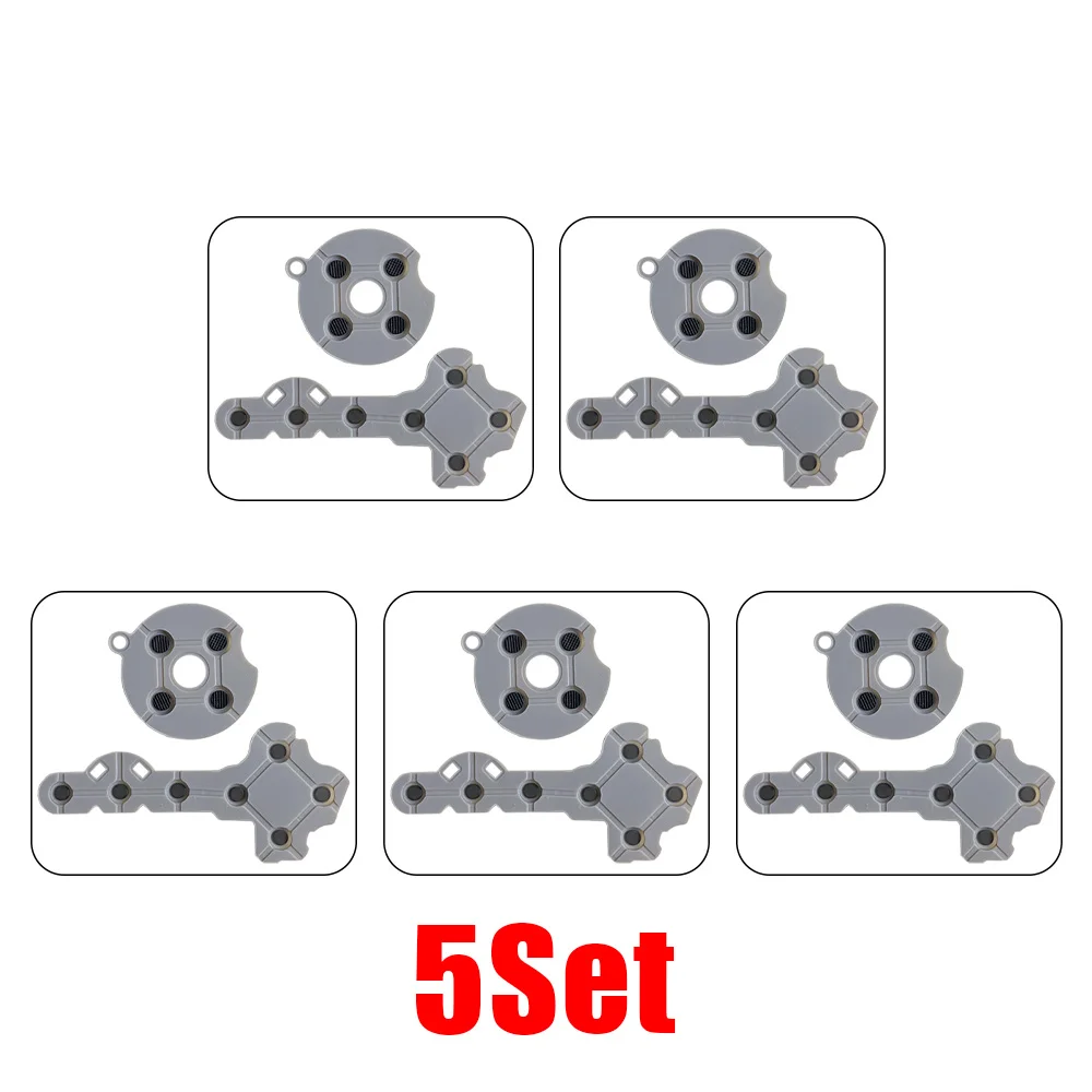 1/5/10 Sets Conductive Rubber Silicone Pads For Xbox 360 Wireless Controller Contact Button D-Pad Repair Parts