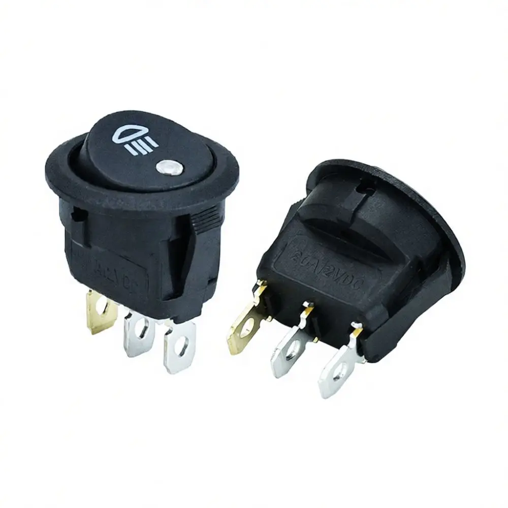 KCD1 Switch For Changshuo Automotive 12V 24V LED Illuminated Dash Rocker Toggle Light Cat Eye Pattern Modification Device