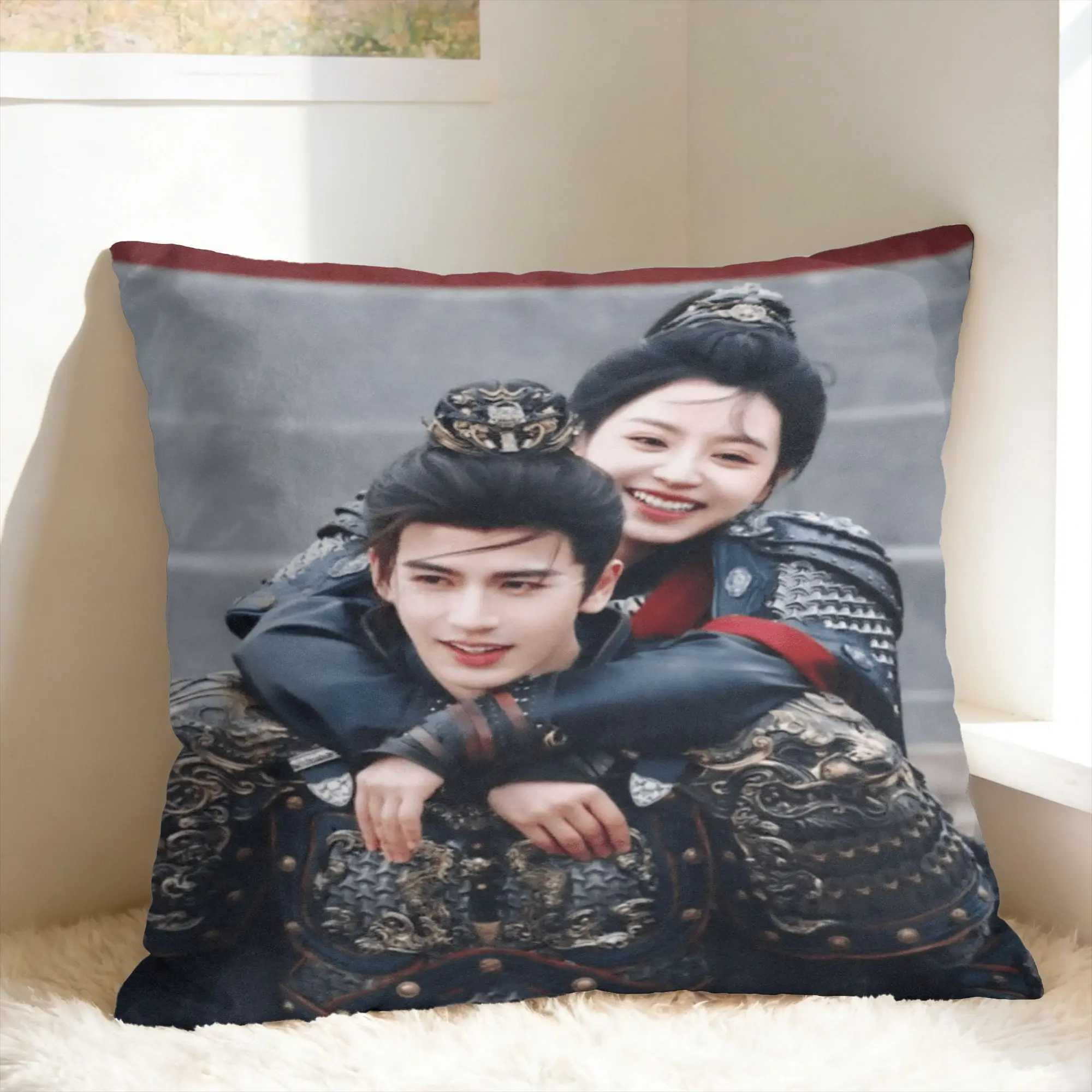 Housse de coussin Pursuit of Jade Comfy Zhang Linghe Tian Xiwei, housse de coussin pour canapé, chambre à coucher, décoration de la maison, taies d'oreiller originales