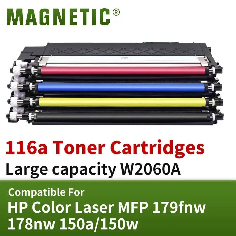 116A Toner Compatible Toner Cartridge For hp W2060A W2061A W2062A For HP Color Laser 150a/150nw MFP 178fnw/ MFP 179fnw printer