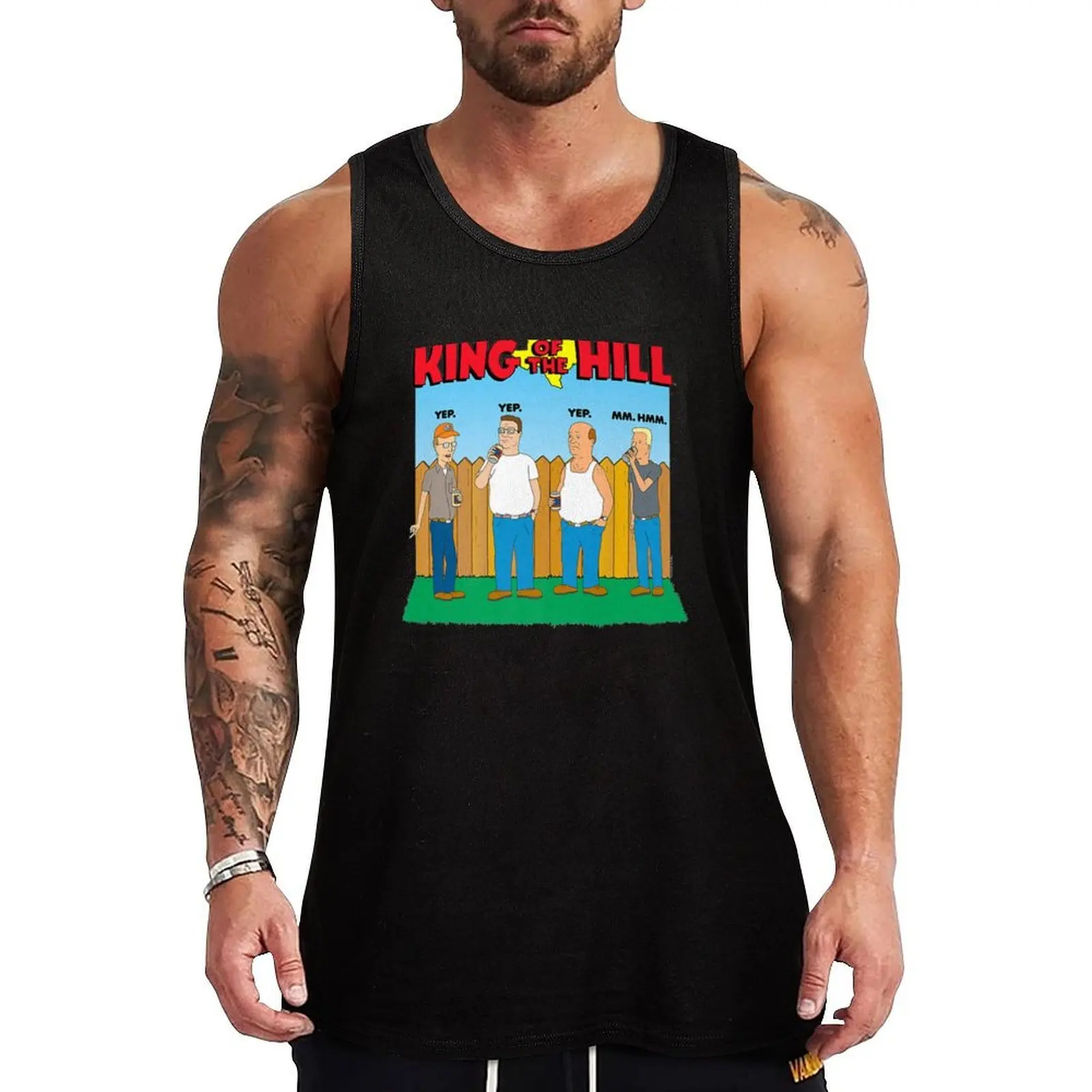 

King Tank Top bodybuilding men summer clothes men 2025 Men's gym articles gym men