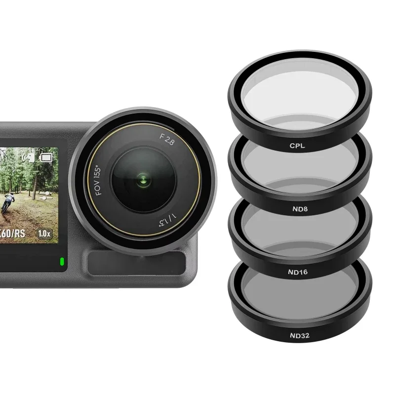 

2 Optical Lens Filters for DJI Action 3/4/5 Professional Action Camera Accessories
