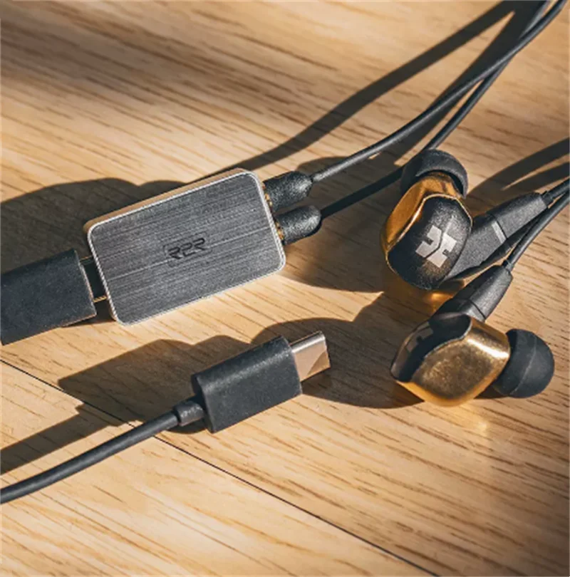 Hifiman RE2000 PRO Topologi Emas Diafragma Monitor In-Ear Driver Dinamis Earphone Earbud Noise Isolating Kabel Mudah